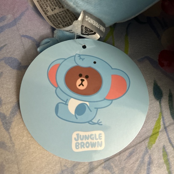 Line friends elephant bear plushy - Picture 3 of 3